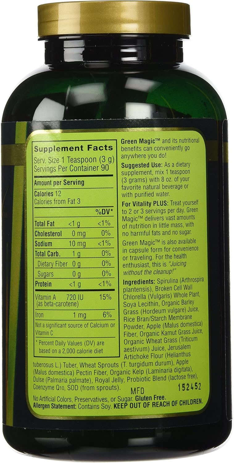 Green Magic Powder - All Naturally Organic Superfood - görsel 2