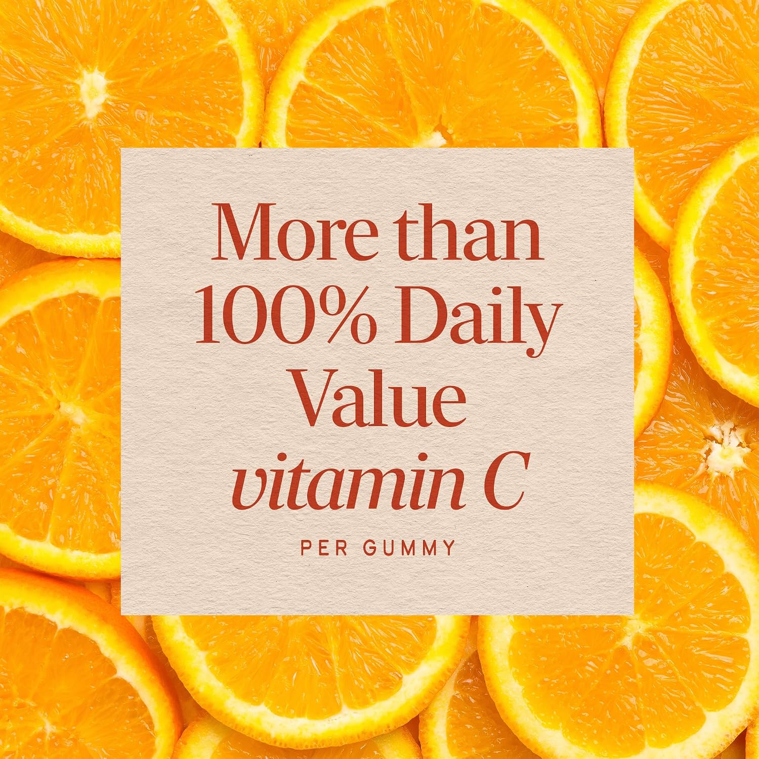 Nature's Way Vitamin C Gummies – 250 mg per Serving, High Potency Immune Support, Orange Flavoured, 120 Gummies - görsel 4