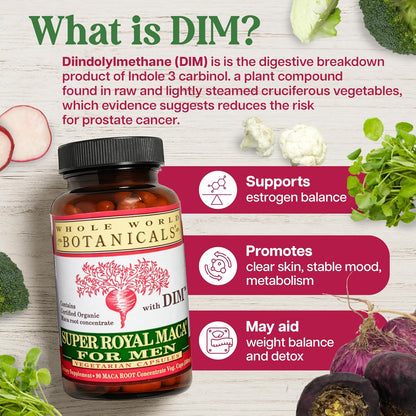 Whole World BOTANICALS Super Royal Maca Men