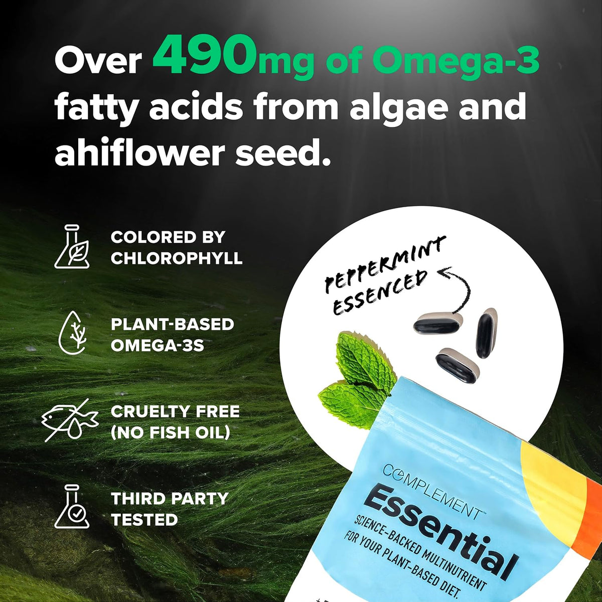 Complement Essential Vegan Multivitamin for Women & Men - görsel 4