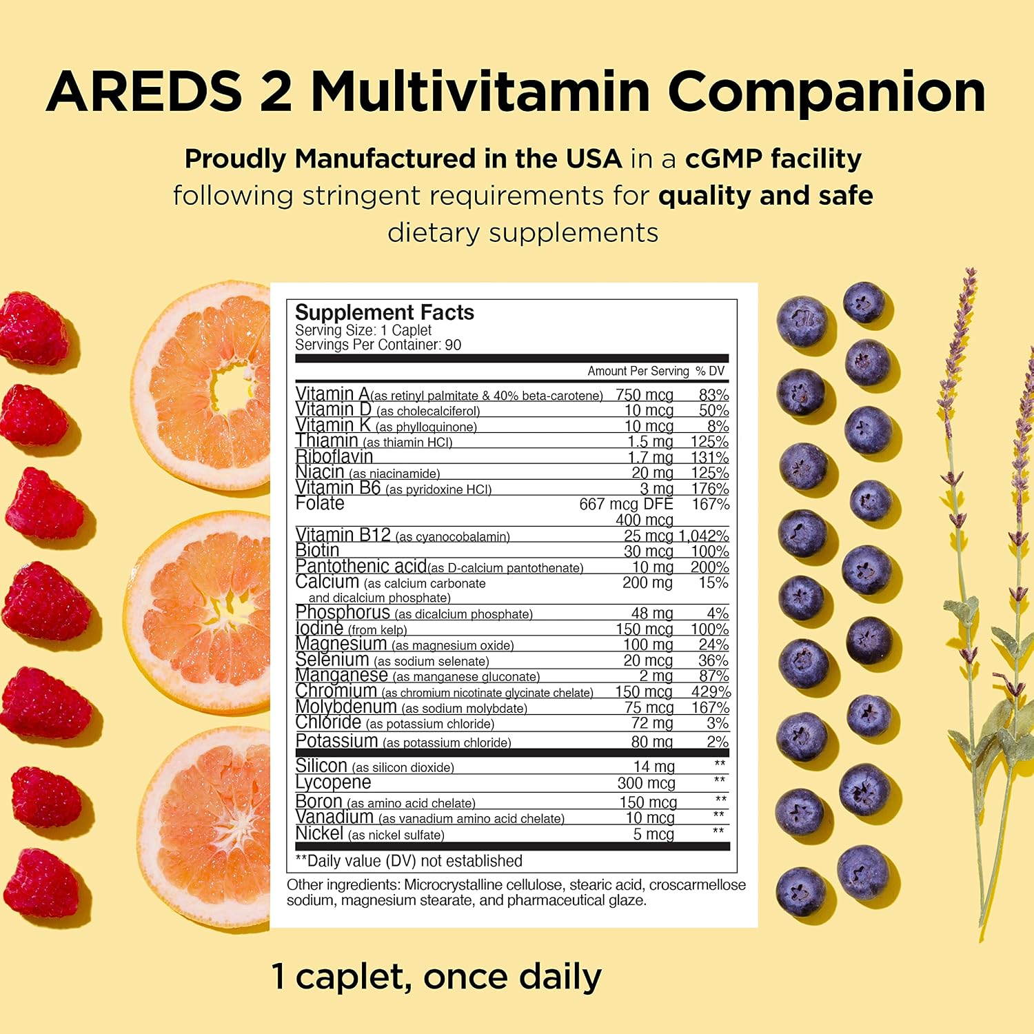 Viteyes AREDS 2 Capsules and Multivitamin AREDS 2 Companion – 3 Month Supply - görsel 7
