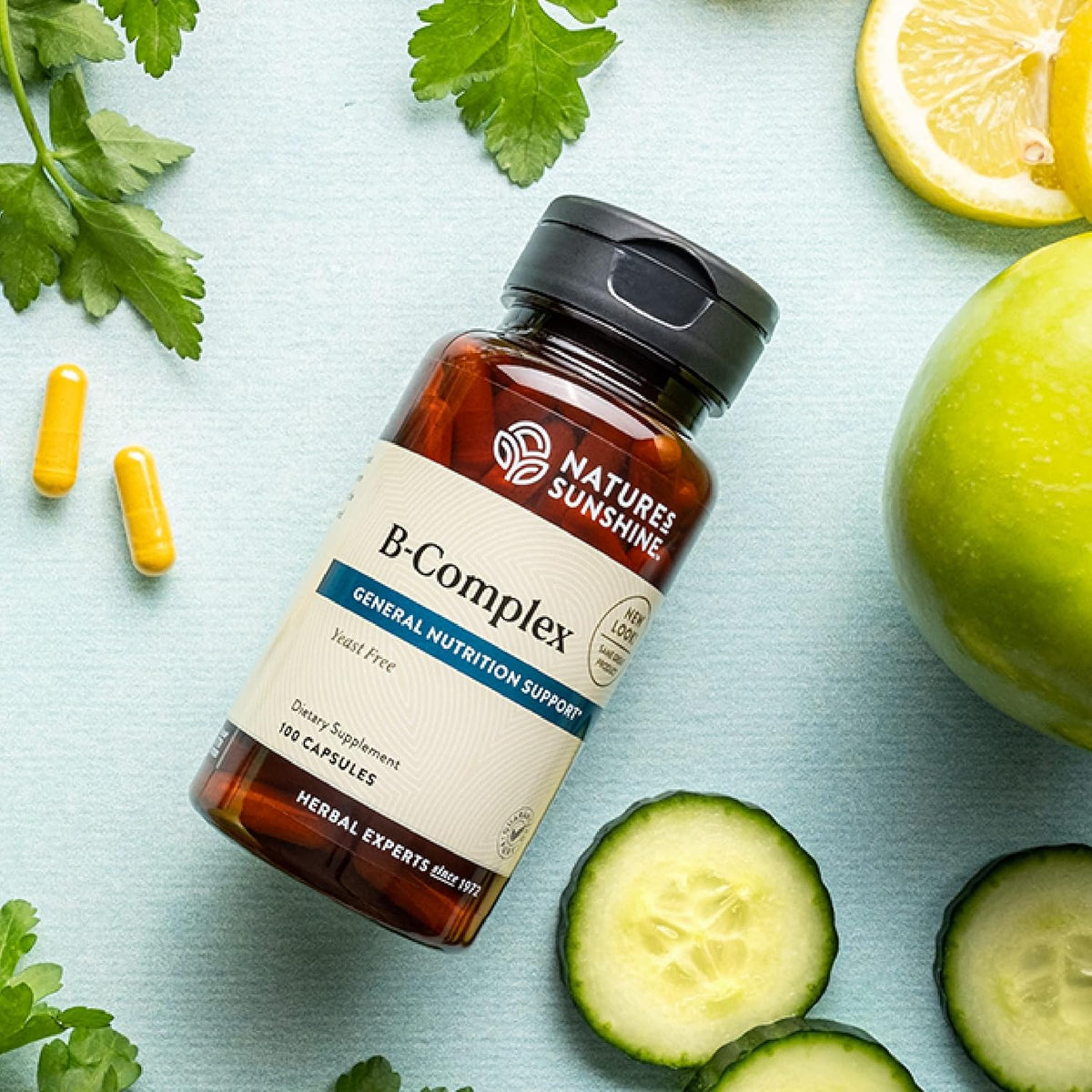 Nature's Sunshine Vitamin B-Complex 100 Capsules - görsel 2