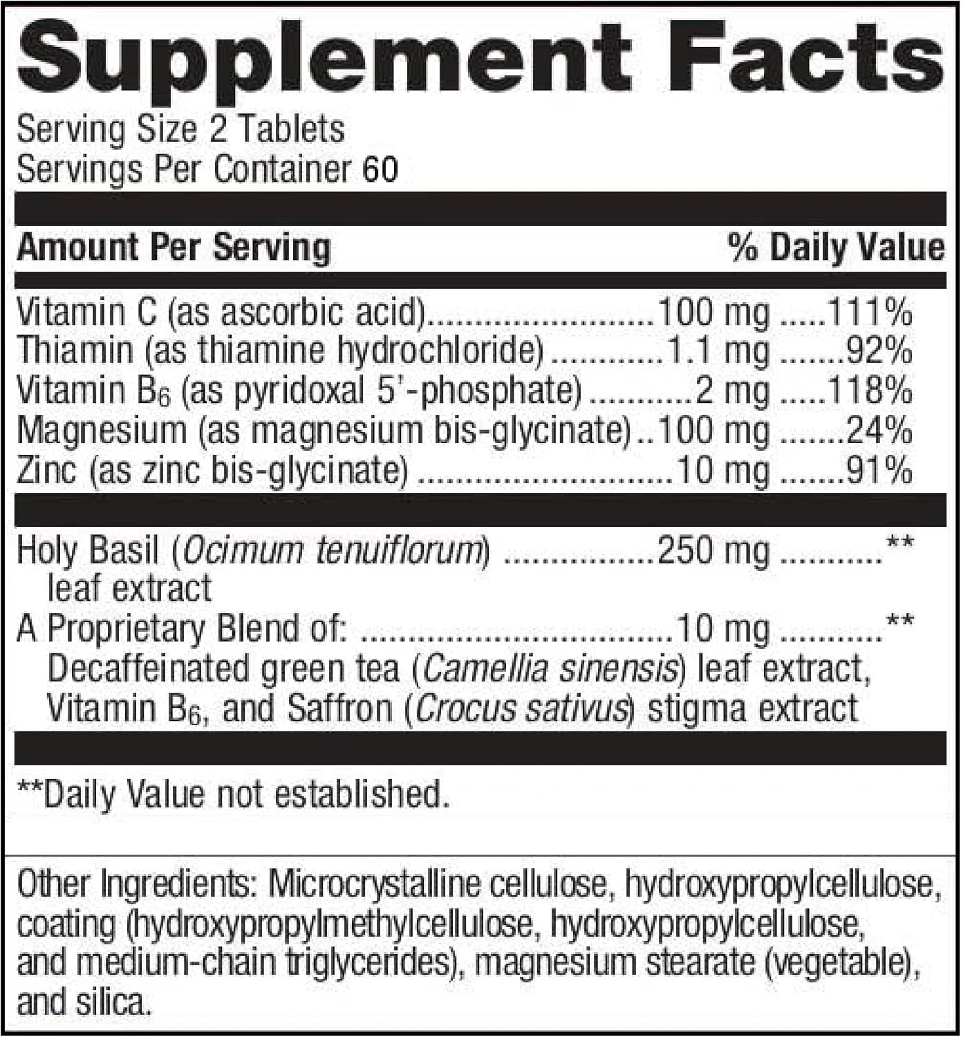 Metagenics HerWellness Recharge Overnight - Women's Sleep Support with Chelated Magnesium, Holy Basil, Zinc & Vitamin C - Supports Relaxation, Stress & Sleep - Non-GM & Gluten-free - 60 Tablets - görsel 4