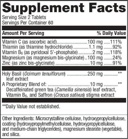 Metagenics HerWellness Recharge Overnight - Women's Sleep Support with Chelated Magnesium, Holy Basil, Zinc & Vitamin C - Supports Relaxation, Stress & Sleep - Non-GM & Gluten-free - 60 Tablets