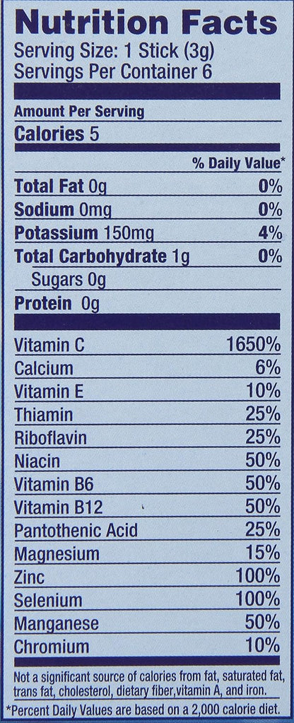 Super C Vitamin & Mineral Drink Mix, Orange, 72 Single-Serve Packets