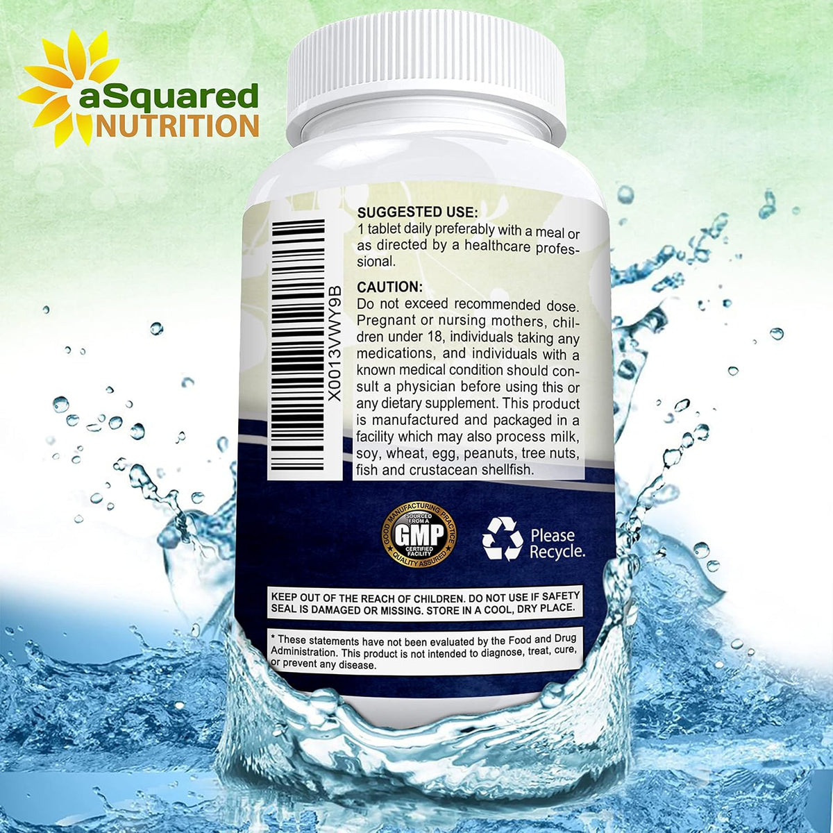 aSquared Nutrition Vitamin B12 5000mcg with Methylcobalamin - 120 Tablets - görsel 9