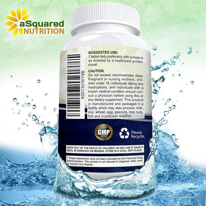 aSquared Nutrition Vitamin B12 5000mcg with Methylcobalamin - 120 Tablets