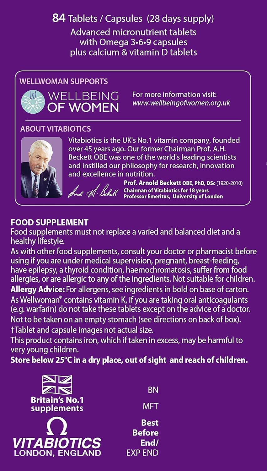 Wellwoman Max Capsules - Pack of 84 - görsel 2