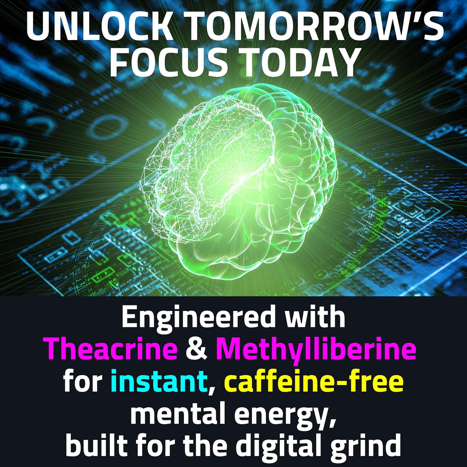 SHIZAM Alpha GPC Teacrine Magnesium L-Threonate & Glycinate Complex L-Theanine Methylliberine Gummies - görsel 2