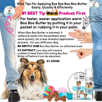 The Blissful Dog 2 oz TIN Collie Booboo Butter