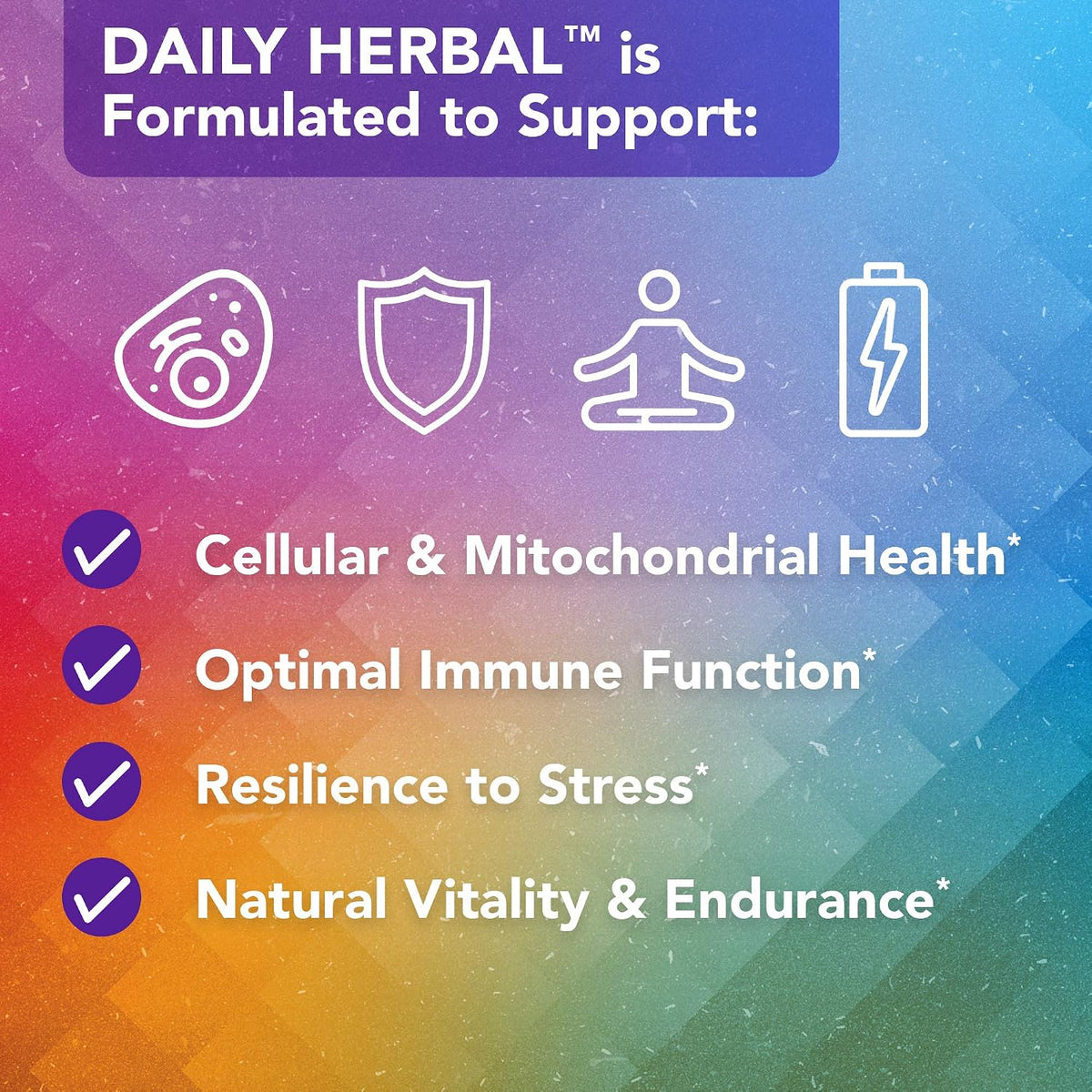 Vital Plan Daily Herbal Supplement – Immune Support, Microbiome Balance and Cell Health - görsel 7