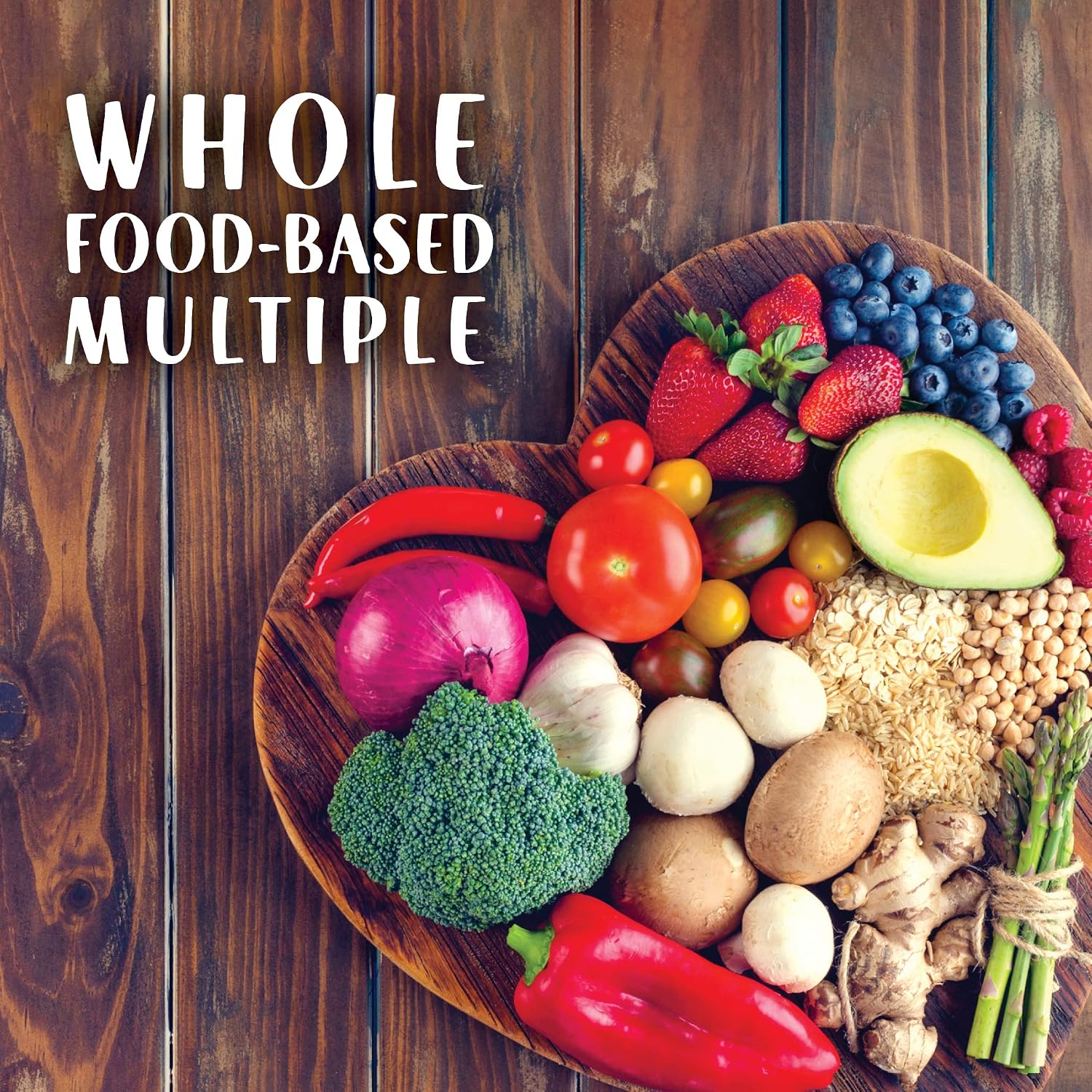 Bluebonnet Nutrition Men's ONE 40+ Whole Food-Based Multivitamin, 60 Vegetable Capsules - görsel 5