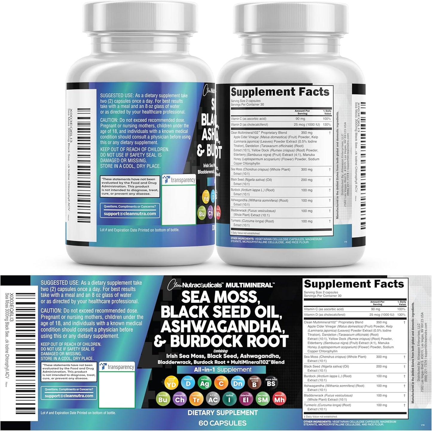 Clean Nutraceuticals MultiMineral 15-in-1 Supplement - görsel 9