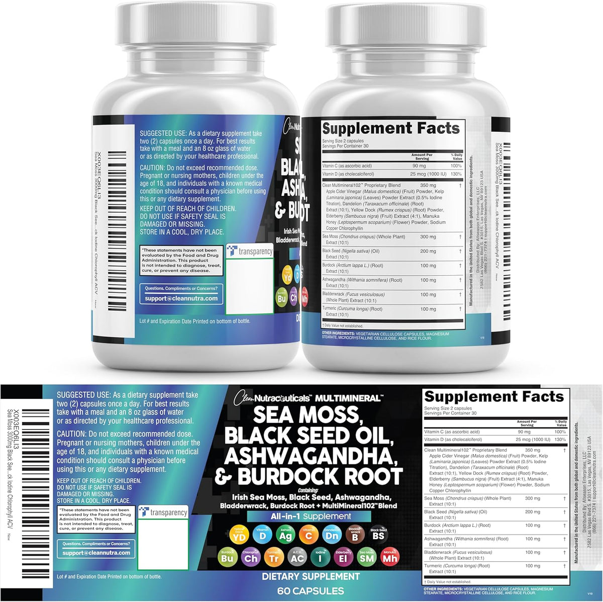 Clean Nutraceuticals MultiMineral 15-in-1 Supplement - görsel 9
