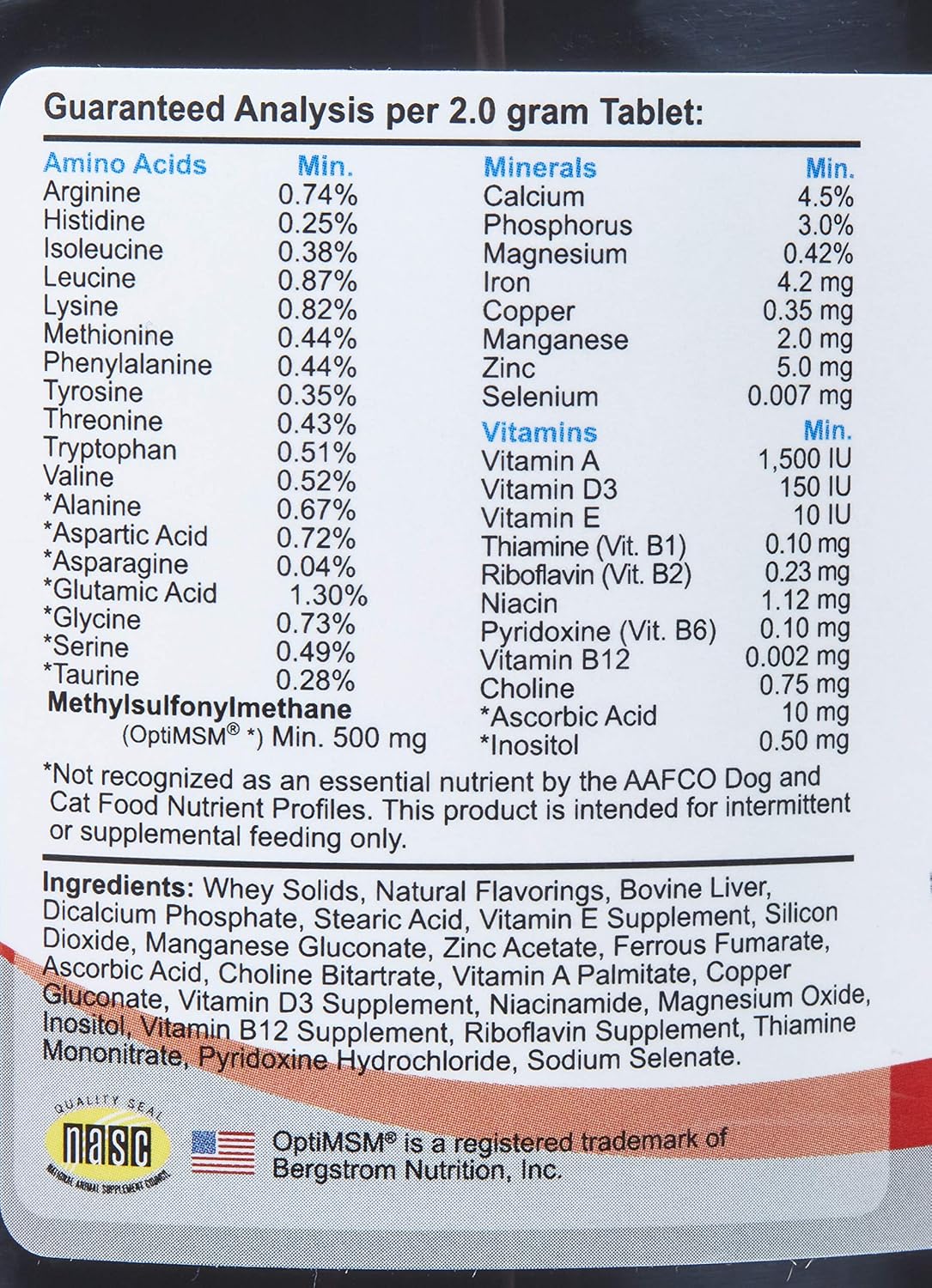 Comfort Geriatric Supplement for Dogs - 350 Count - görsel 3
