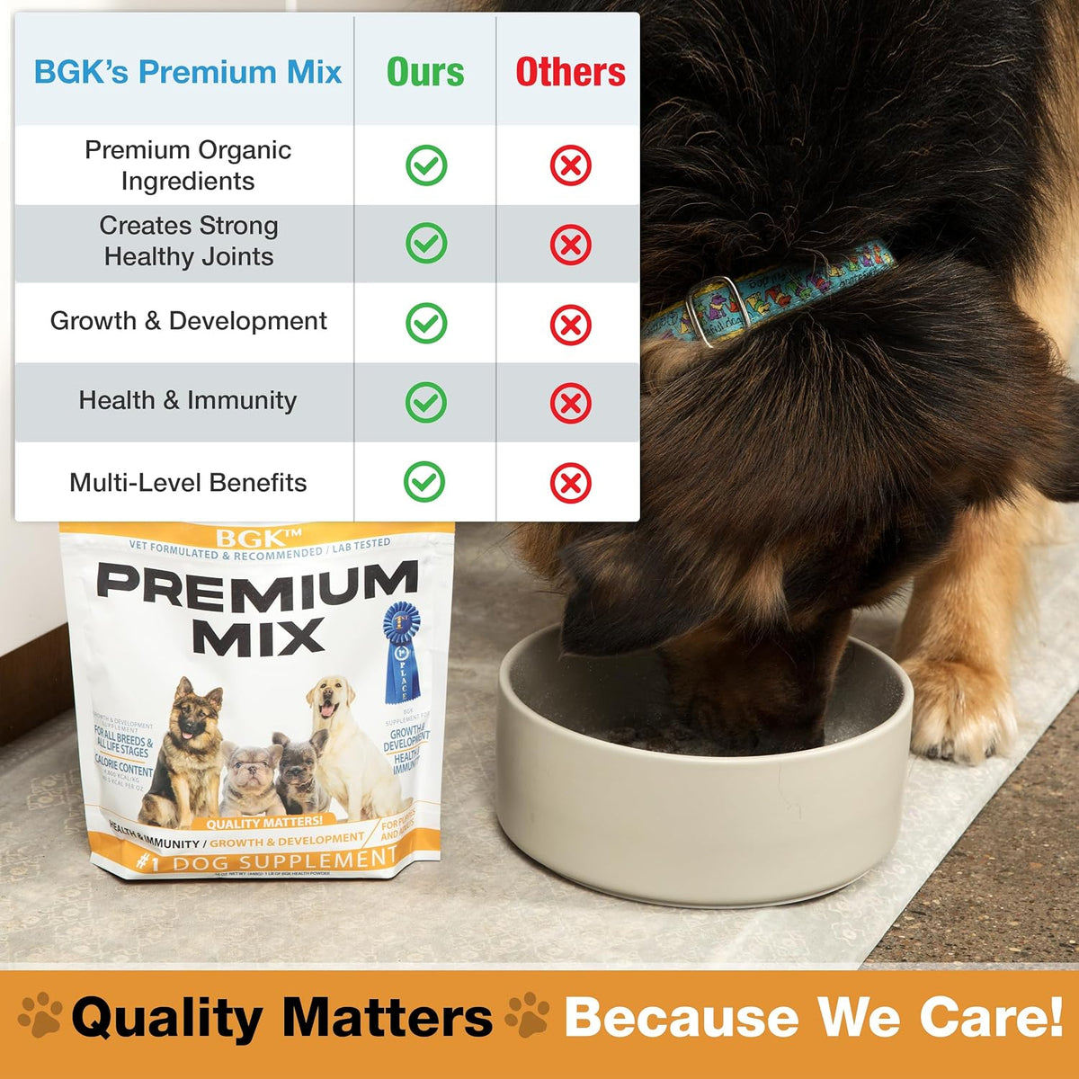 BGK Premium Mix Dog Multivitamin Powder (All Ages & Breeds) - görsel 3
