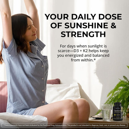 MaxX Labs Vitamin D3 K2 3000 IU with MK-7 - 90 Capsules