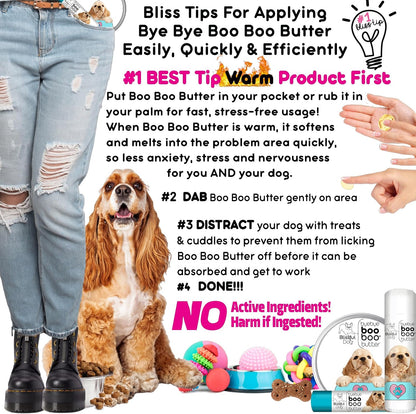 The Blissful Dog 4 oz TIN Cocker Spaniel Booboo Butter