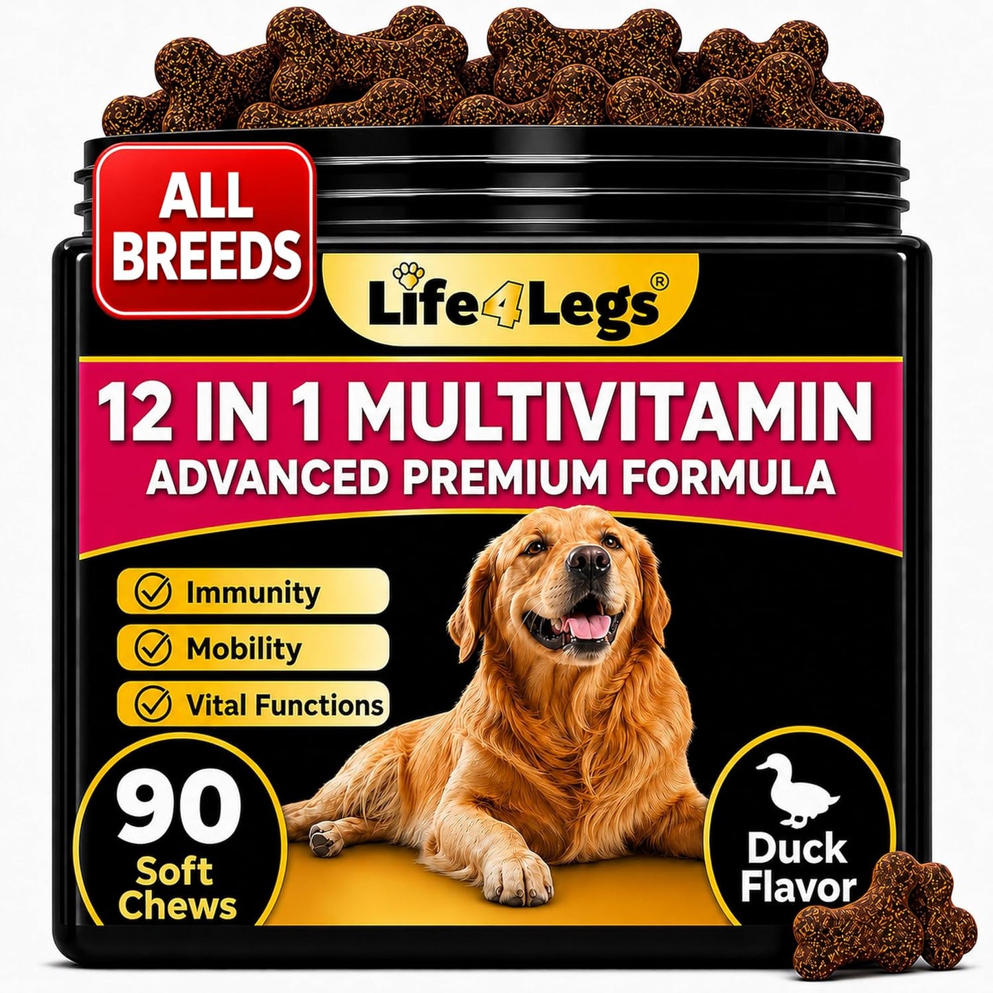 Life4Legs Soft Chews Dog Multivitamin & Supplements - görsel 1