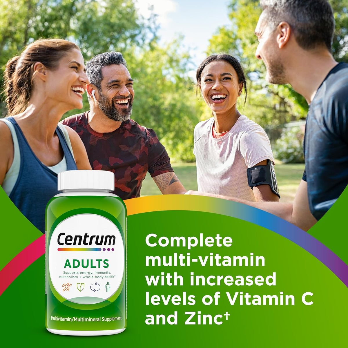 Centrum Adult Multivitamin/Multimineral Food Supplement – 200 Tablets - görsel 2