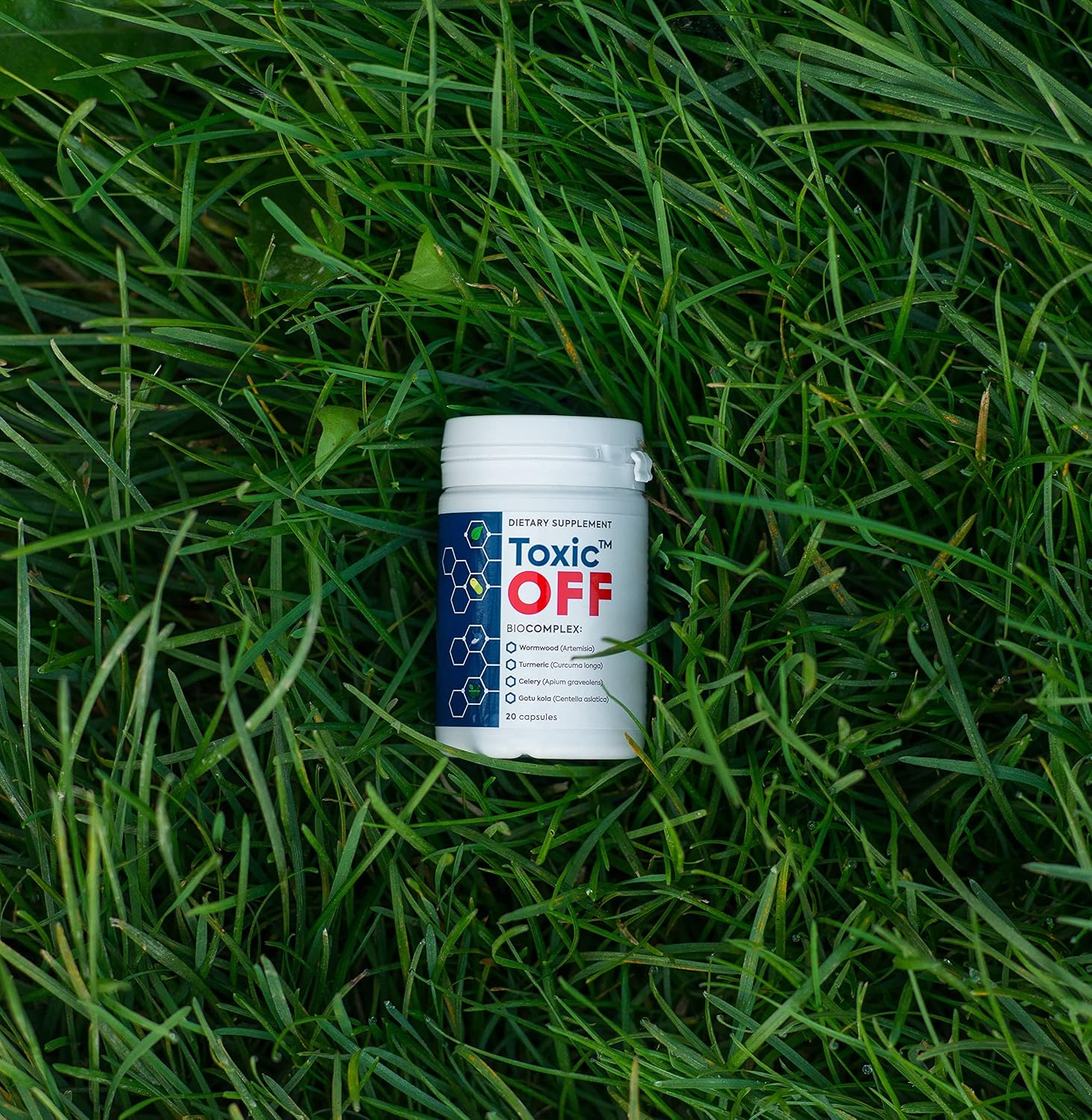 TOXIC OFF Daily Easy Swallow Capsules (20 Capsules) - görsel 5