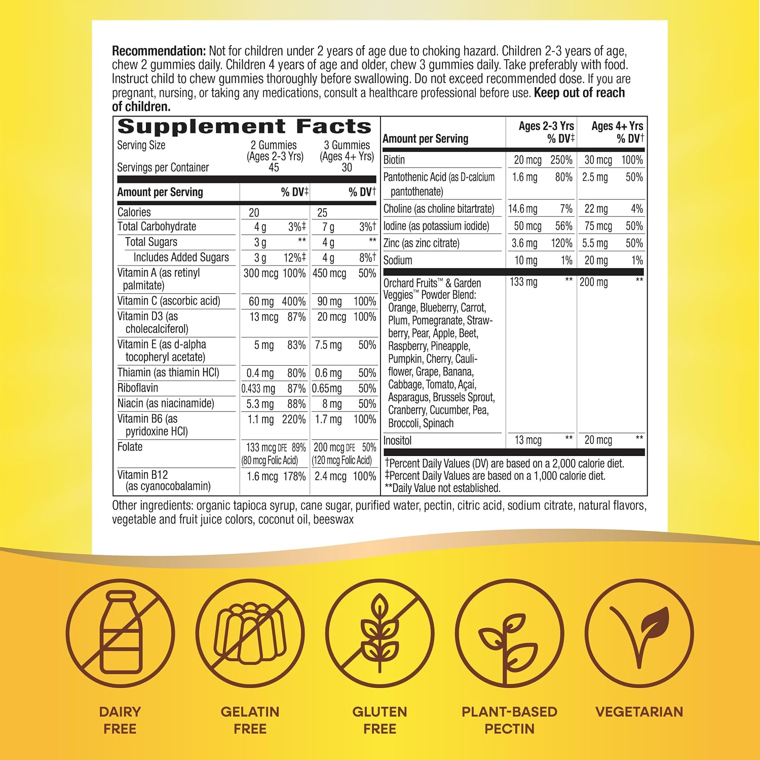 Nature's Way Alive! Children's Premium Gummy Multivitamin (90 Gummies) - görsel 4