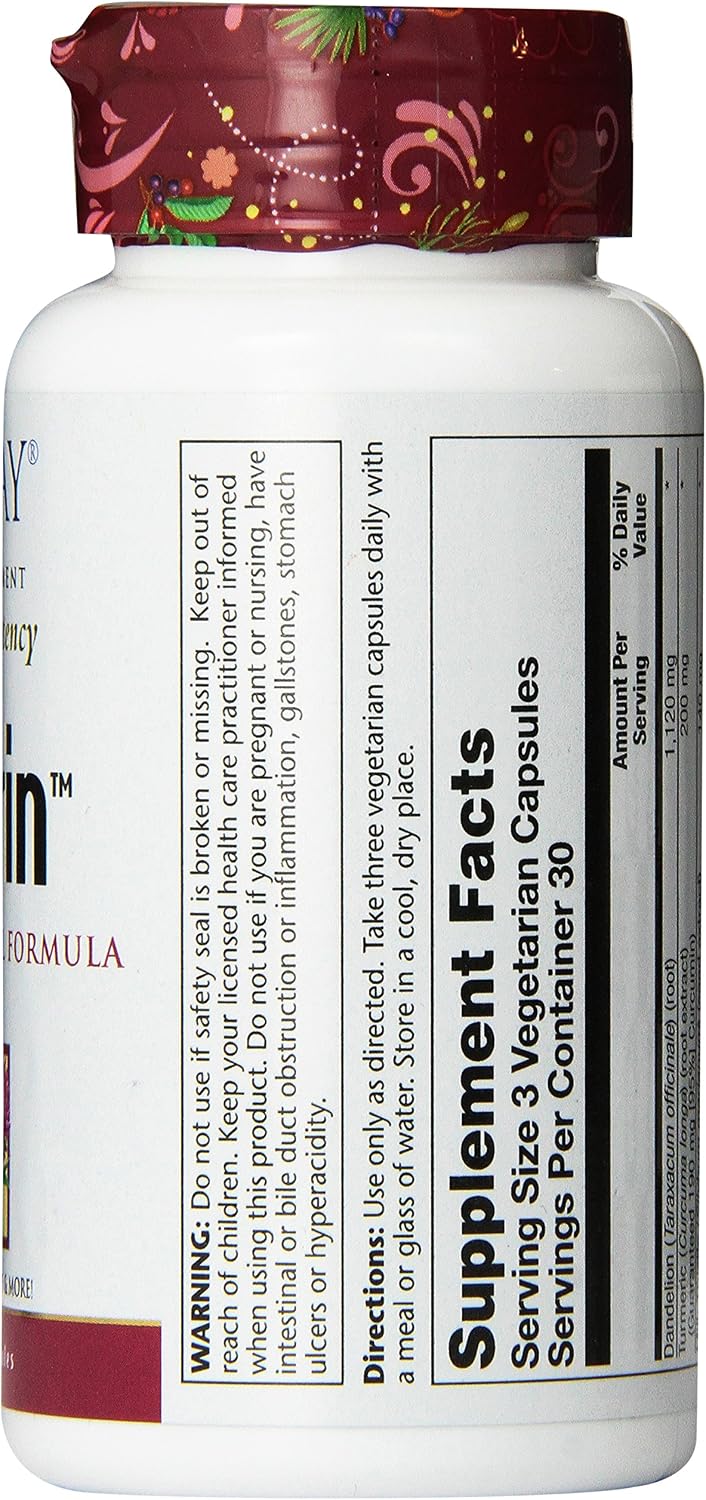 Solaray Siliverin, 140mg, 90 Vegetarian Capsules - görsel 3