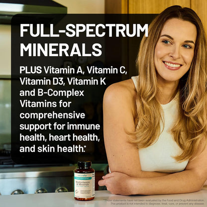 NatureWise Multivitamin for Women with Stress Support – Organic Whole Foods & Natural Minerals