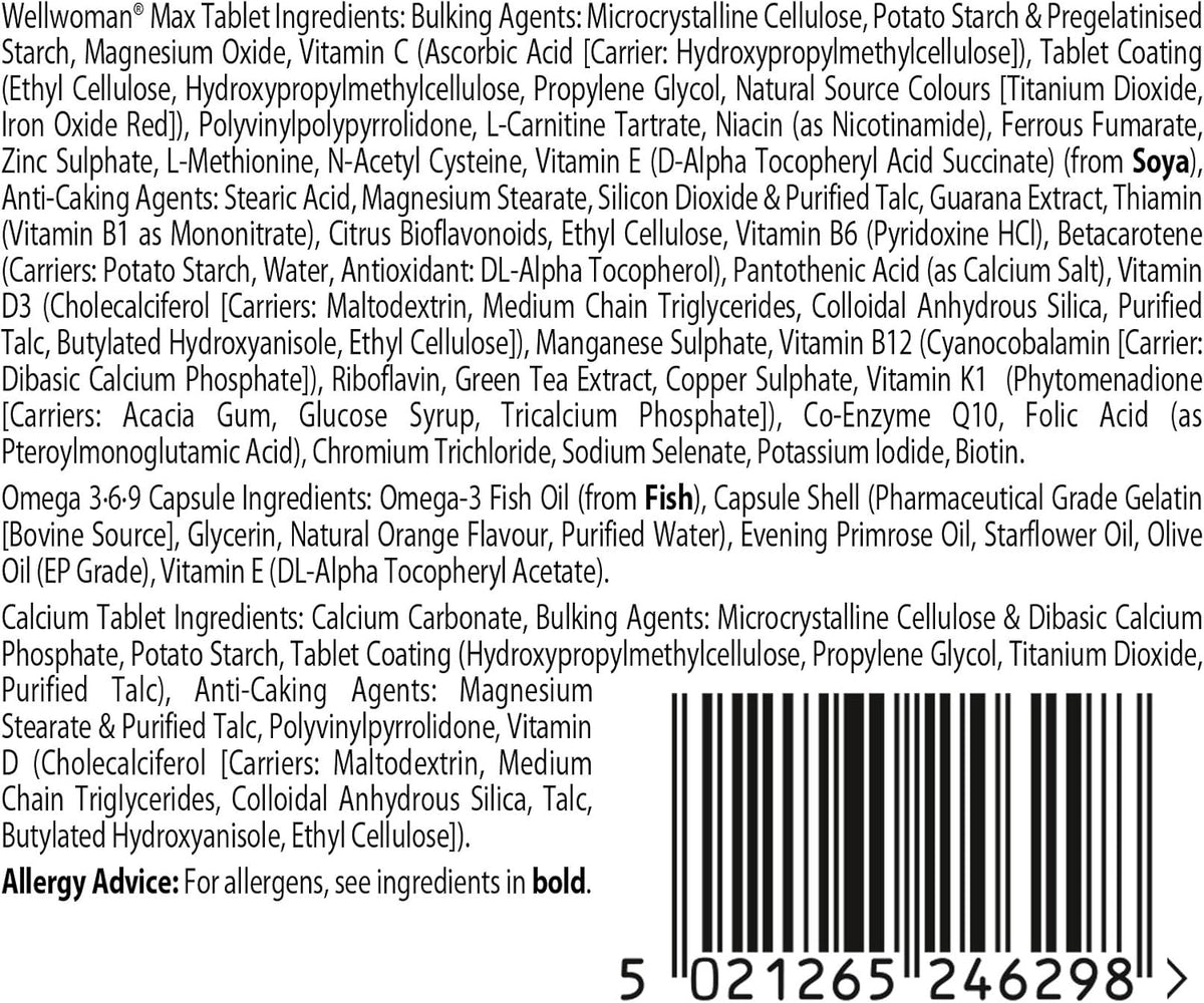 Wellwoman Max Capsules - Pack of 84 - görsel 6