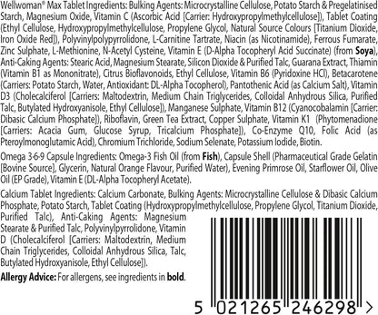 Wellwoman Max Capsules - Pack of 84