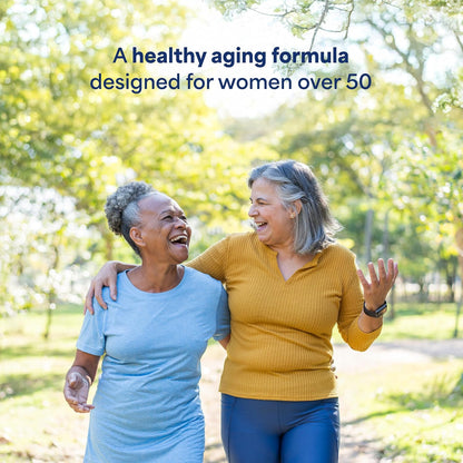 Puritan's Pride Ultra Woman 50 Plus High Potency Time Release Daily Multivitamin with Zinc, 120 Tablets (2 Months Supply)