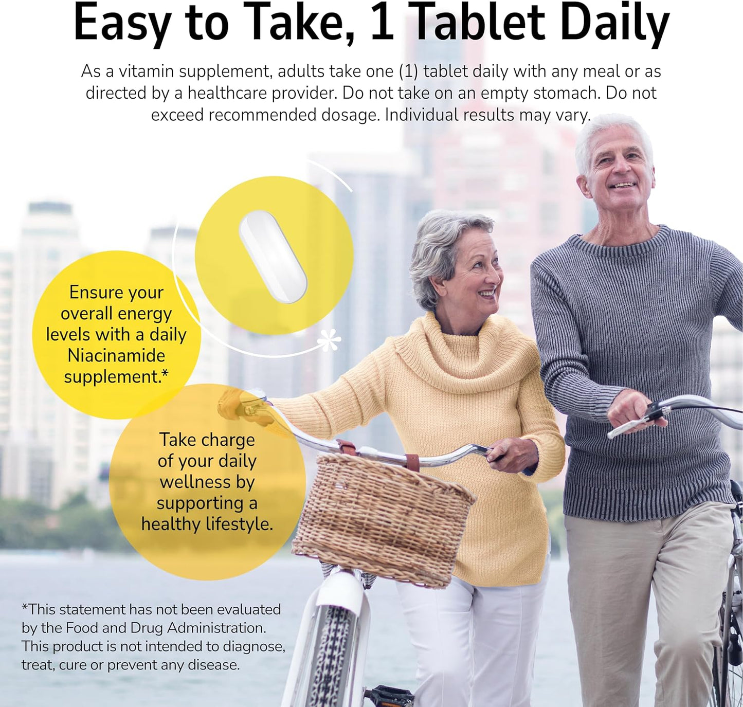21st Century Niacinamide 500 mg Prolonged-Release Tablets, 110 Tablets - görsel 6