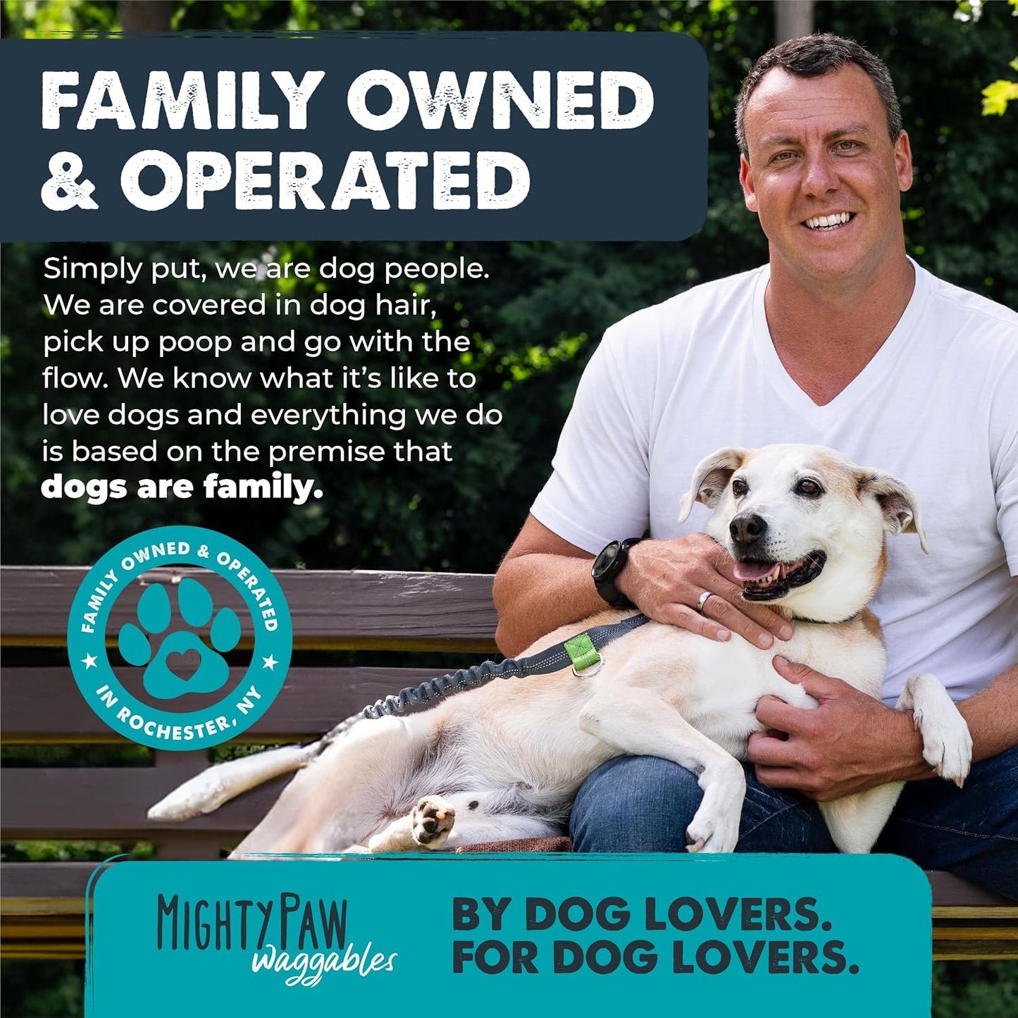 Mighty Paw Waggables Mighty Omega (Made in The USA, 120 Count) | Omega 3 Fish Oil Chew for Dogs. Salmon Flavour Skin and Coat Supplement. Soft Chew Fish Oil for Dogs - DHA & EPA, Bacon Flavour - görsel 5