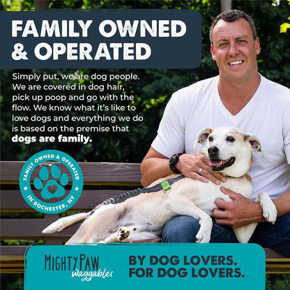 Mighty Paw Waggables Mighty Omega Fish Oil Chews for Dogs (120 Chews)