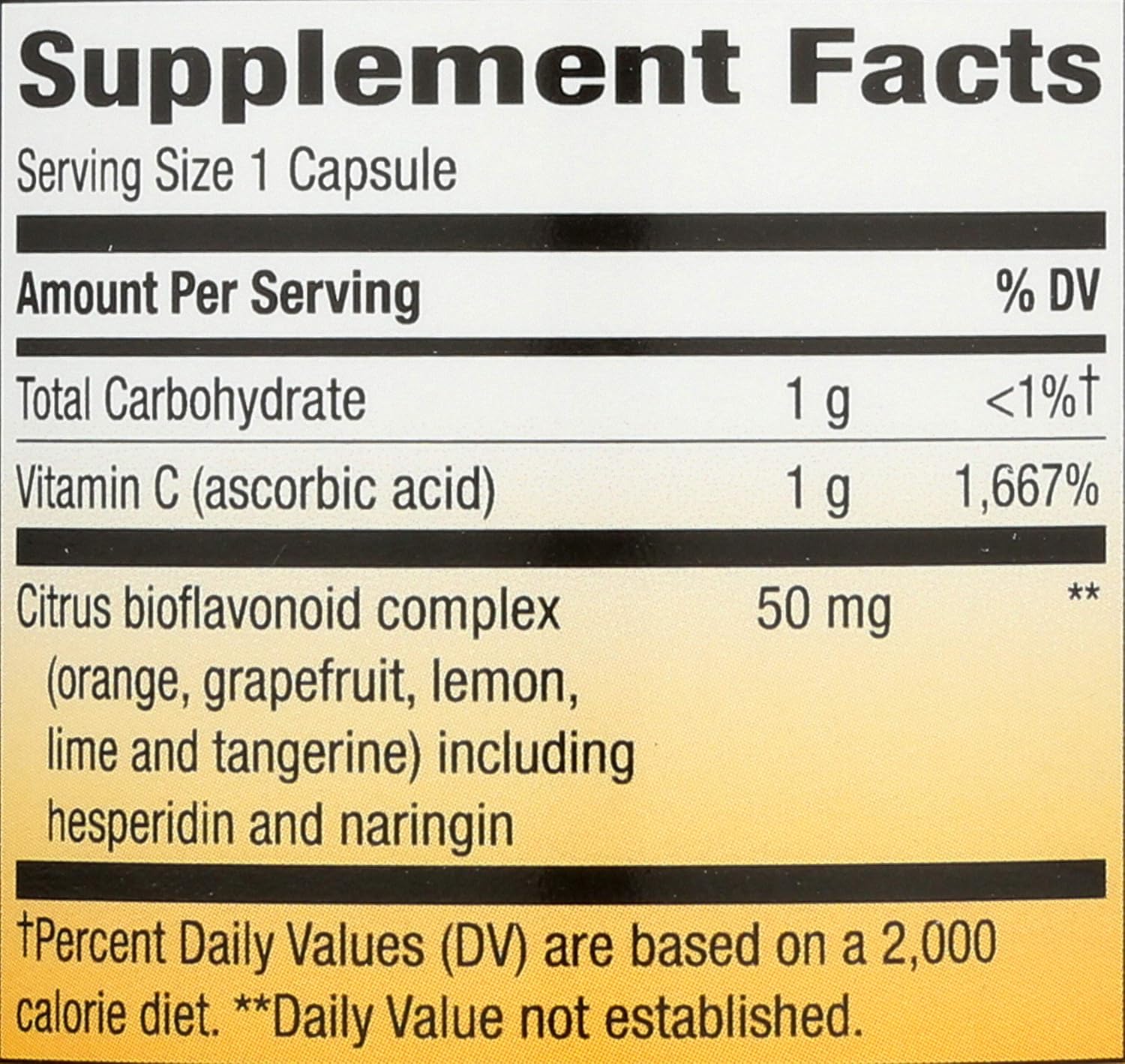 Nature's Way Extra Strength Vitamin C with Bioflavonoids - 1,000 mg, 100 Vegan Capsules - görsel 4