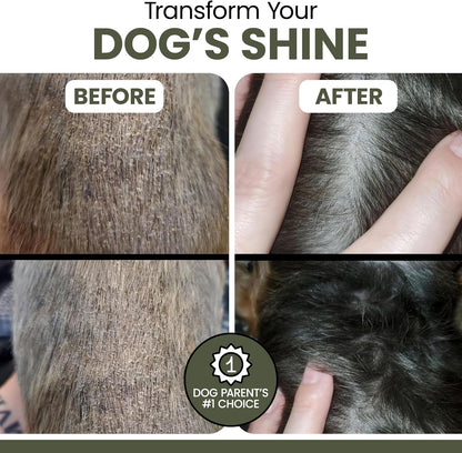 Pure Cod Liver Oil for Dogs - 473 ml - Pump Cap Bottle