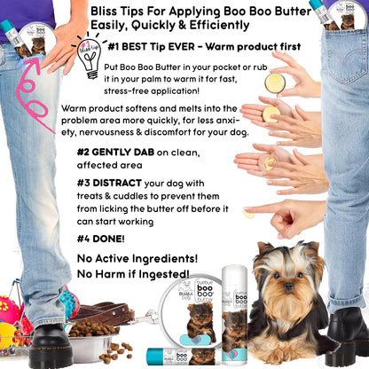 The Blissful Dog 4 oz Tin Yorkshire Terrier Booboo Butter