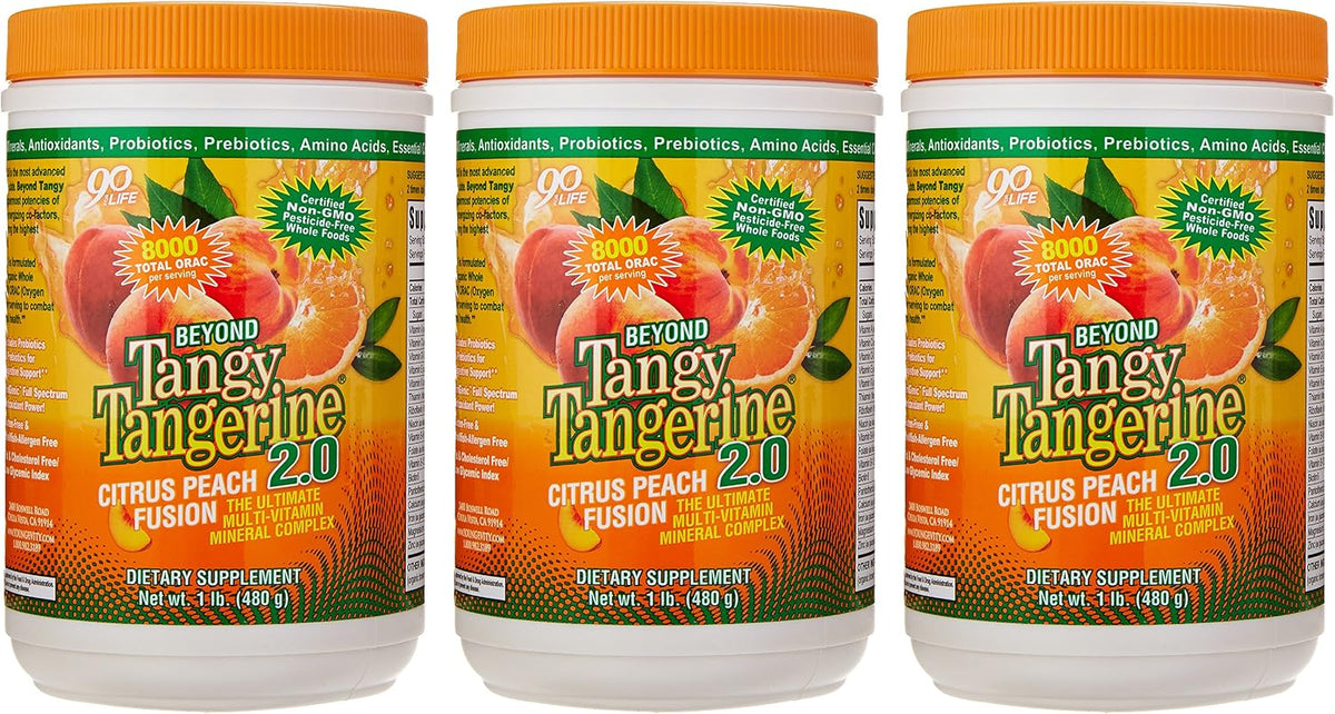 Youngevity Beyond Tangy Tangerine 2.0 Citrus Peach Fusion Multivitamin & Mineral Complex - görsel 4