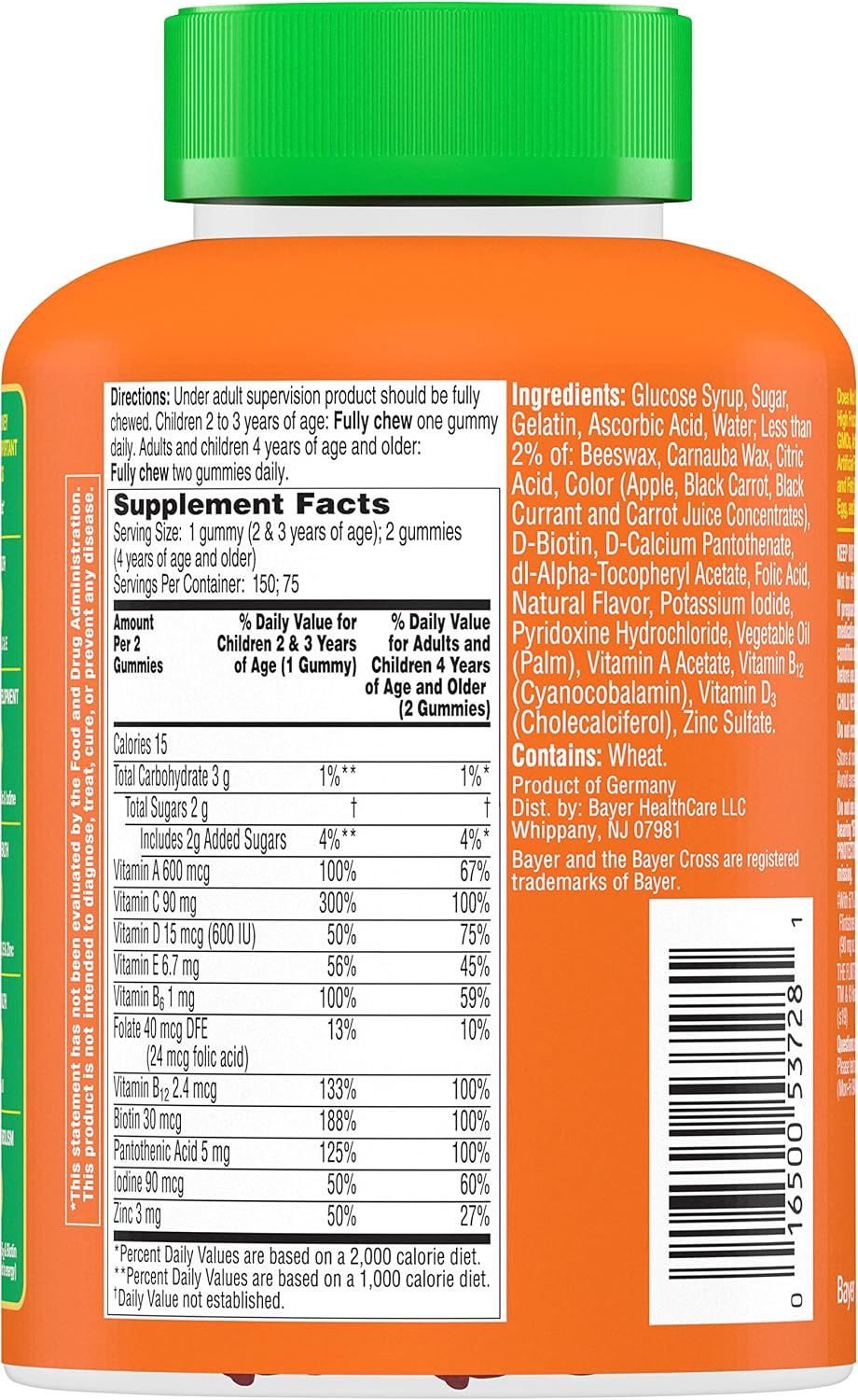 Flintstones Immunity Gummies 150 Count - görsel 3