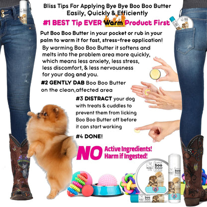 The Blissful Dog Pomeranian Booboo Butter - 14g Tube