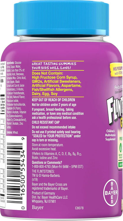 Flintstones Complete Gummy Multivitamin, 70-Count (Pack of 2)
