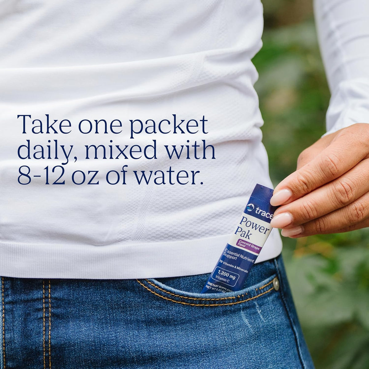 Trace Minerals Power Pak Electrolyte Powder Sachets – Concord Grape – 30 Sachets - görsel 4