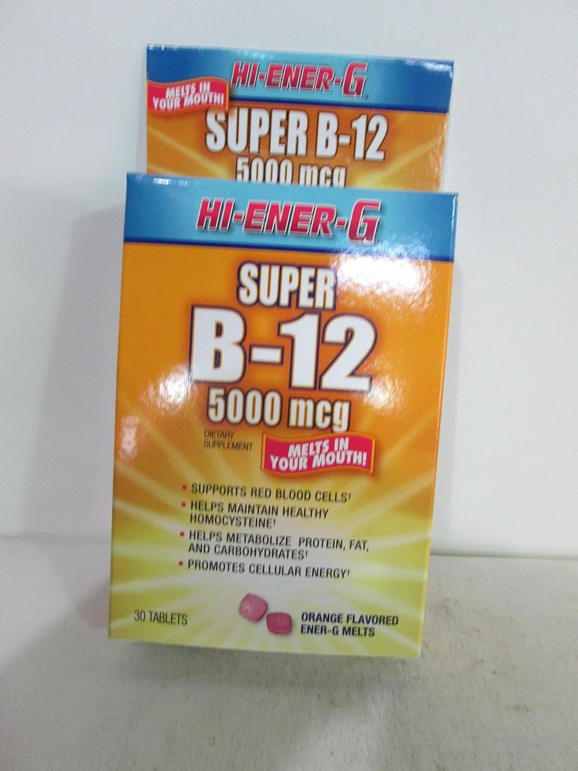 Windmill Hi-Ener-G Super B-12 5000 mcg, 90 Melt Tablets (3-Pack) - görsel 1