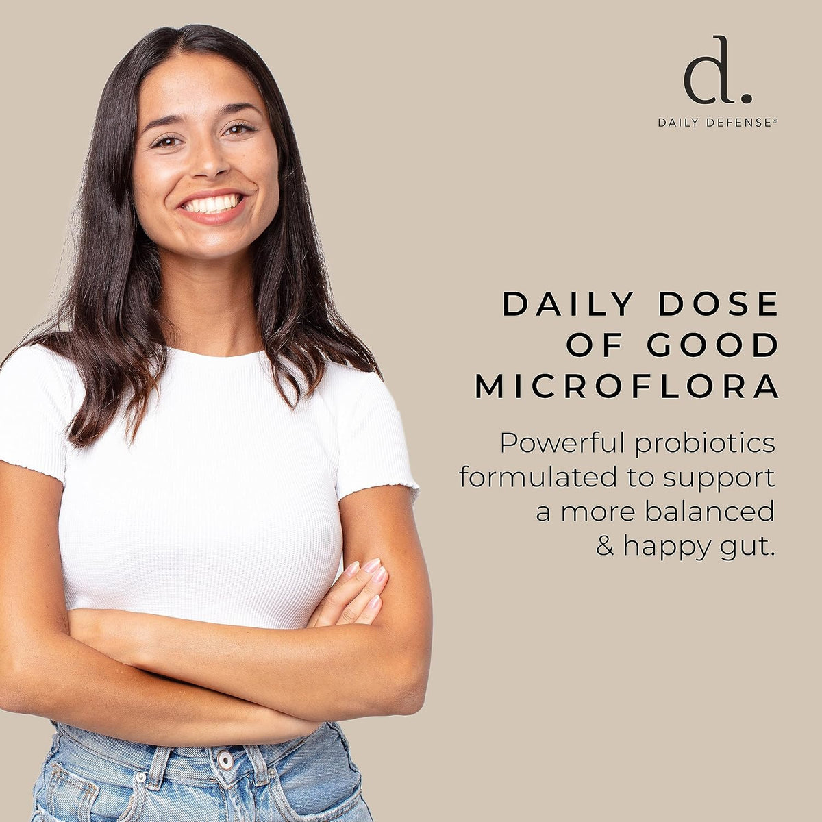 Daily Defence Probiotic Digestive Health Supplement - Daily Probiotics for Men & Women - 60 Capsules, PROBIO-D - görsel 3