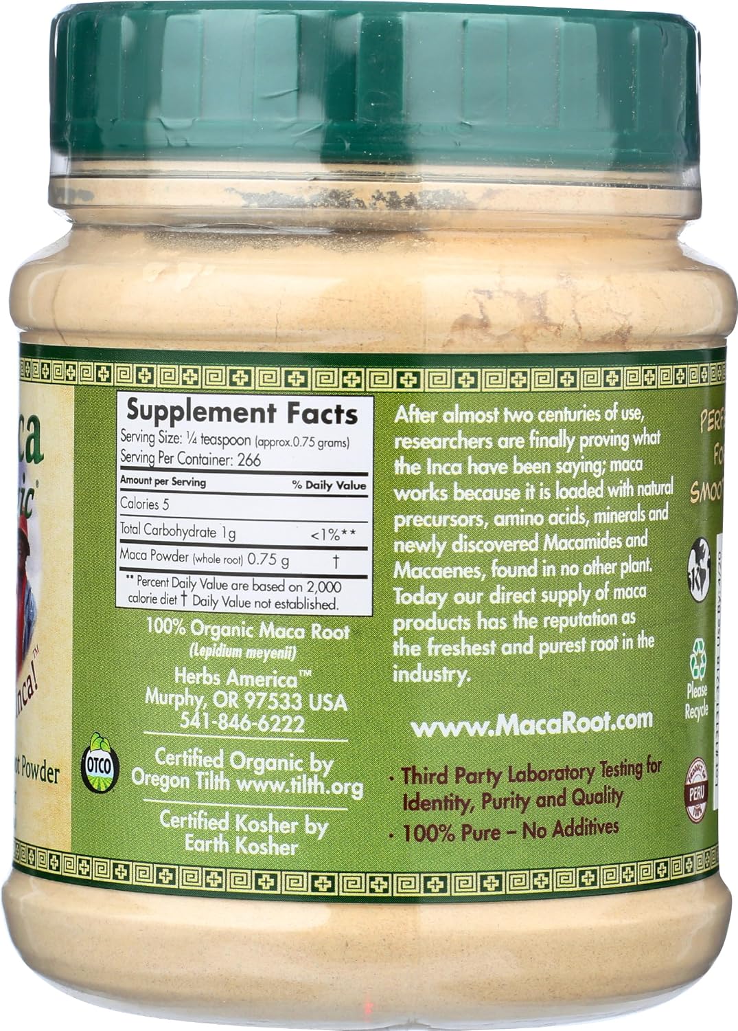 Maca Magic Organic Black Maca Powder – Raw Peruvian Superfood Blend - görsel 7