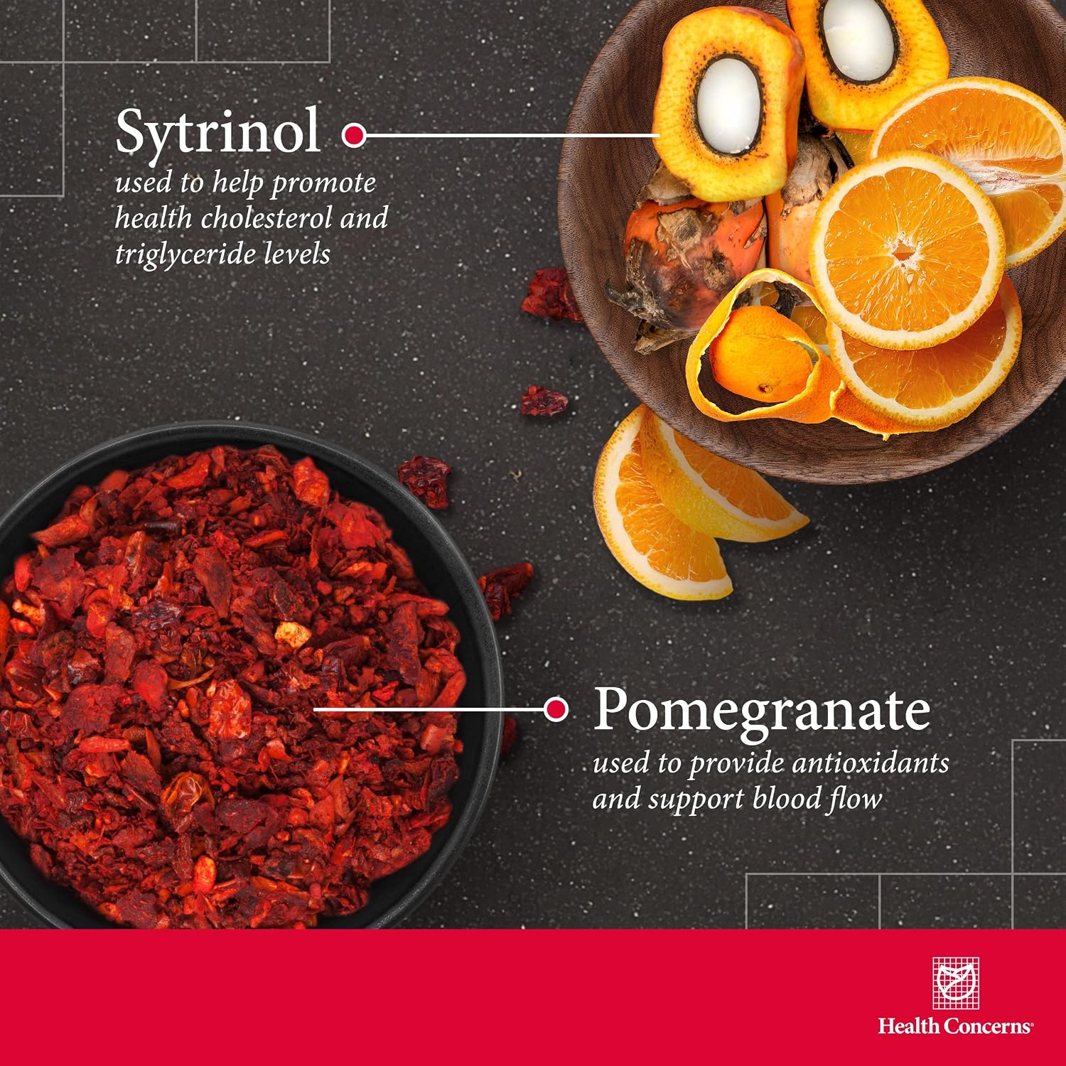 Health Concerns Polilipid – Cardiovascular Support with Sytrinol & Pomegranate Extract - görsel 3