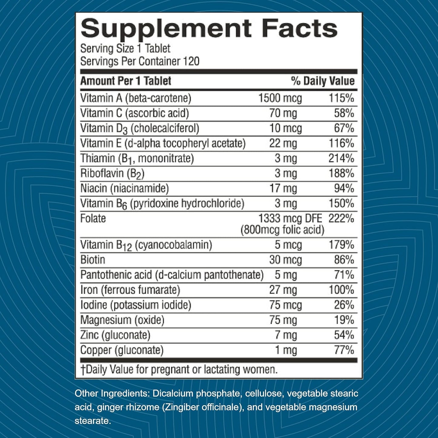 Nature's Sunshine Prenatal, 120 Tablets - görsel 3