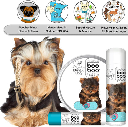 The Blissful Dog 2 oz (56 g) Tin Yorkshire Terrier Booboo Butter