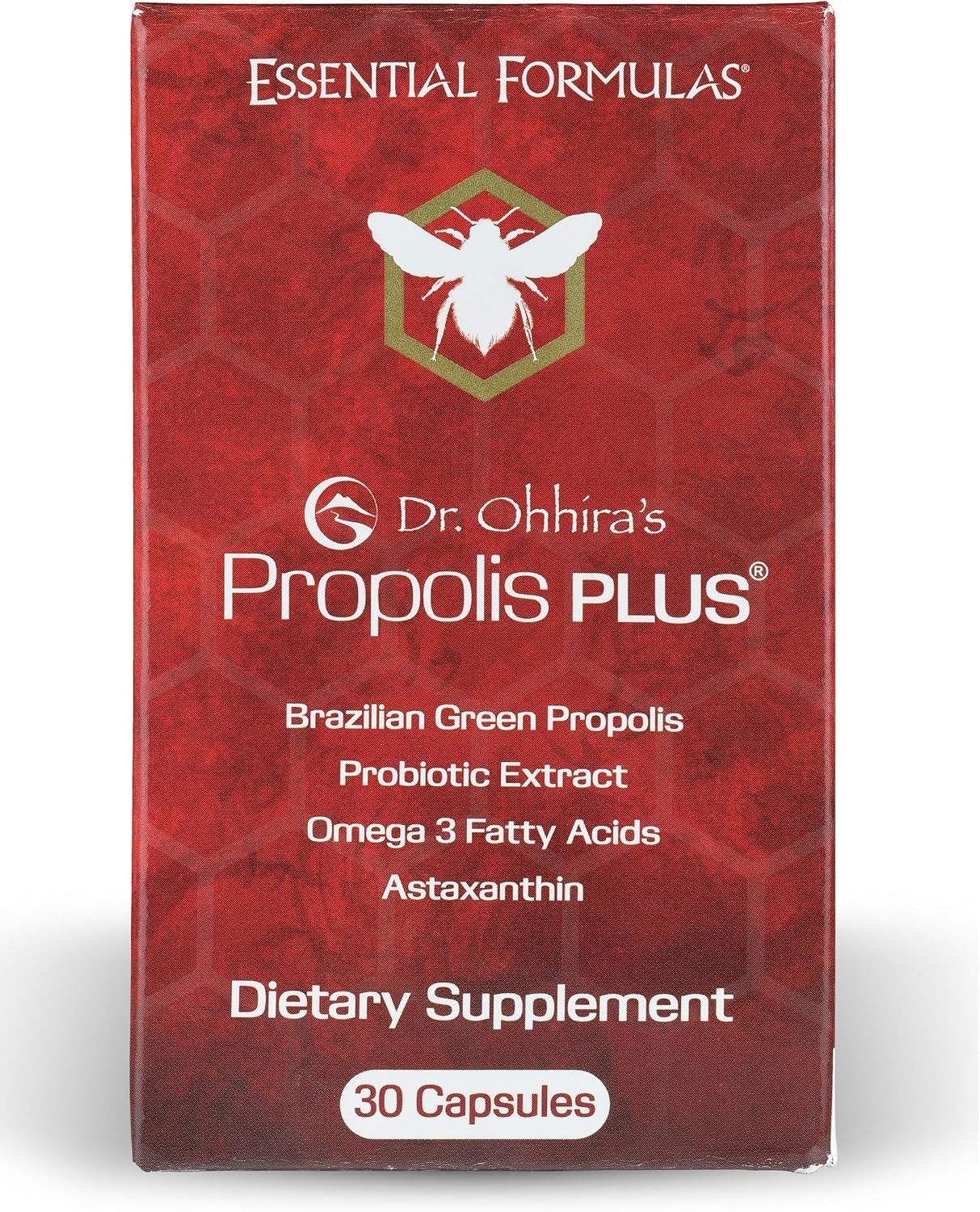 Dr Ohhira's Propolis Plus Bee Propolis Capsules - 30 Capsules - görsel 1