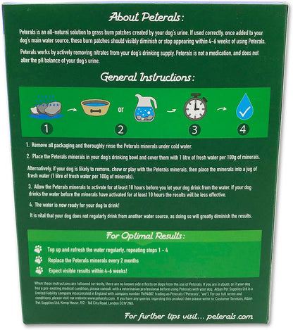 Peterals Natural Mineral Rocks for Dog Urine (600g)